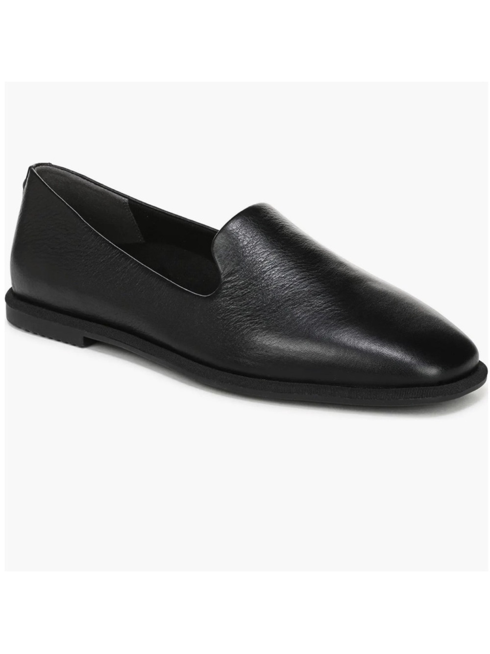 Vionic Willa 2.0 Black Leather Flat Loafer Size 10 Wide
